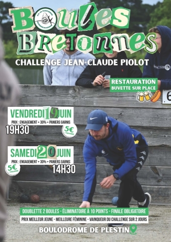 Boules Bretonnes Challenge Jean Claude Piolot